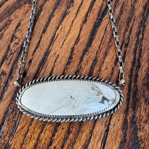 *Reserved* Ivory Creek Turquoises Bar Necklace